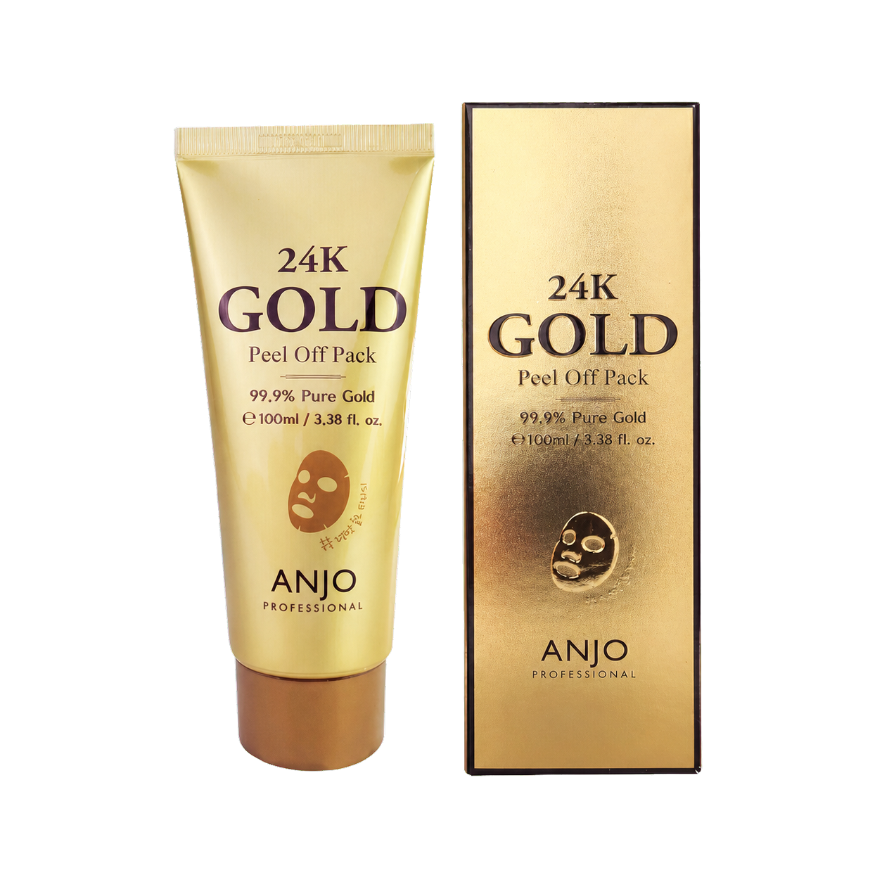 ANJO PROFESSIONAL 24K Gold Peel-off Pack