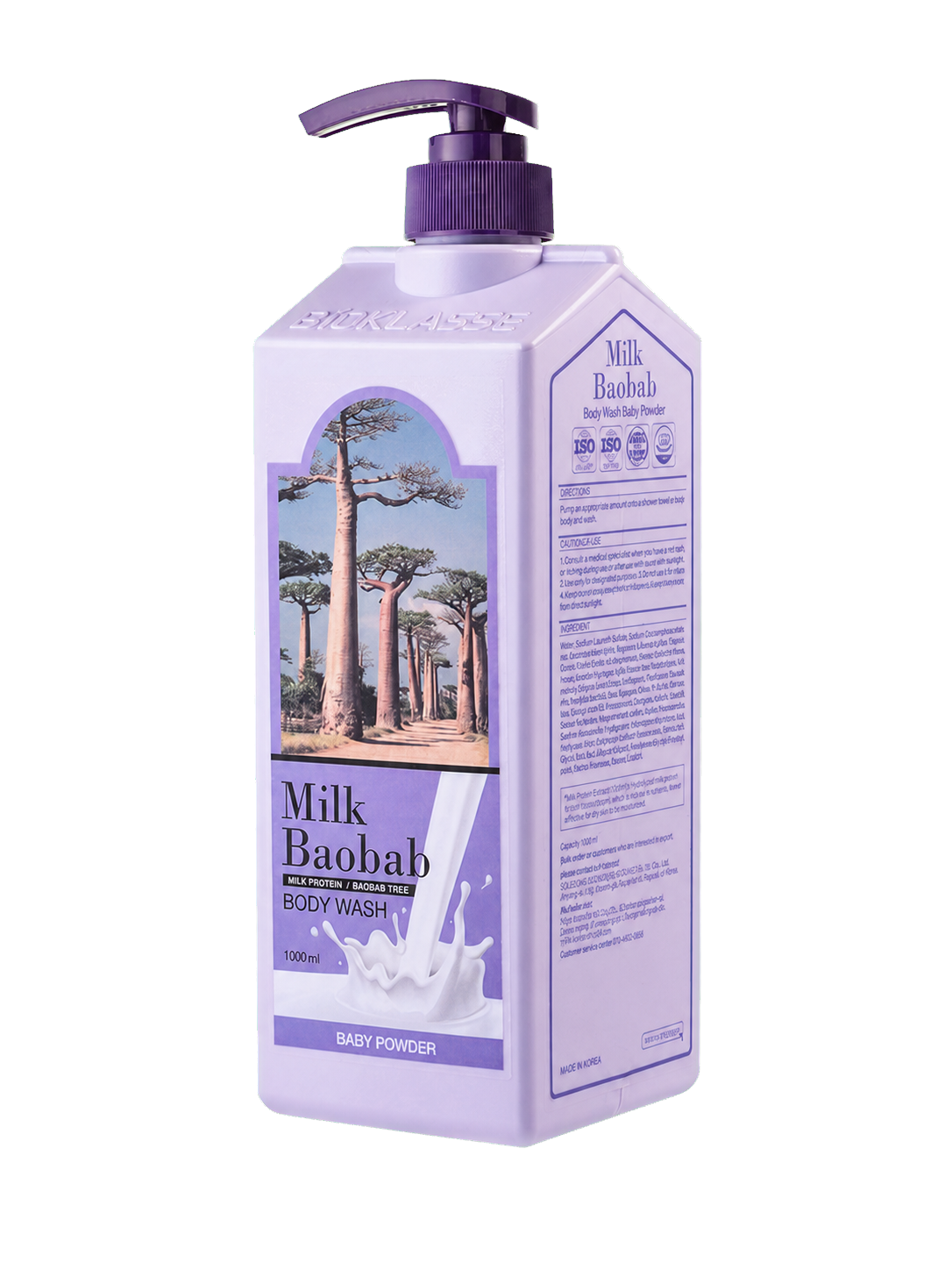 MILK BAOBAB Original Body Wash Baby Powder